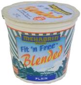 Kosher Mehadrin Plain Fit n Free Blended Yogurt 6 oz
