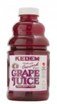 Kosher Kedem Concord Grape Juice Plastic 32 oz