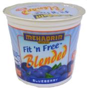 Kosher Mehadrin Blueberry Fit n Free Blended Yogurt 6 oz