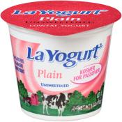 Kosher La yogurt plain 6 oz