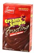 Kosher Lieber's Creamy & Simple Frosting Chocolate Supreme 9 oz