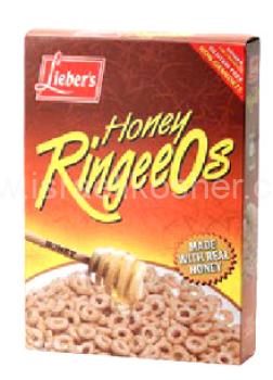 Kosher Lieber's Honey Ringee O's 5.5 oz