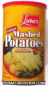 Lieber's instant mashed potatoes kp