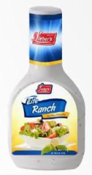 Kosher Lieber's Lite Ranch Salad Dressing 16 oz
