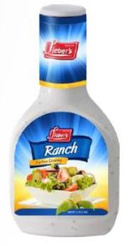 Kosher Lieber's Ranch Salad Dressing 16 oz