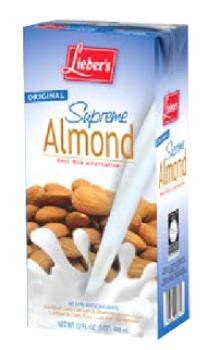 Kosher Lieber's Supreme Almond Milk Original 32 oz
