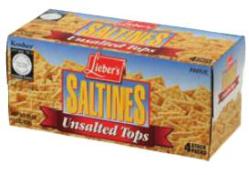 Kosher Lieber's Saltines Unsalted 16 oz