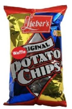 Kosher Lieber's Waffle Original Potato Chips 5 oz