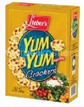 Kosher Lieber's Yum Yum Everything Crackers 4 oz