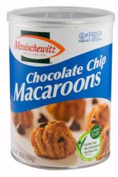 Kosher Manischewitz Chocolate Chip Macaroons 10 oz