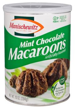 Kosher Manischewitz Chocolate Mint Macaroons 10 oz