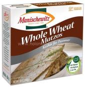 Kosher Manischewitz Passover Whole Wheat Matzo 10 oz