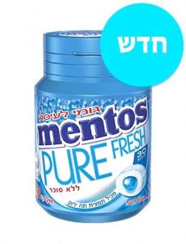 Kosher Mentos Pure Fresh Mint Gum 30 Pieces