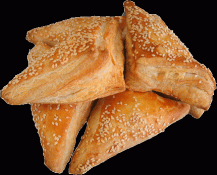 Kosher Mushrooms Bourekas (puffs) 24 Pcs
