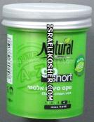 Natural formula go short elastic cream wax