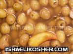 Pitted manzanillo olives from israel