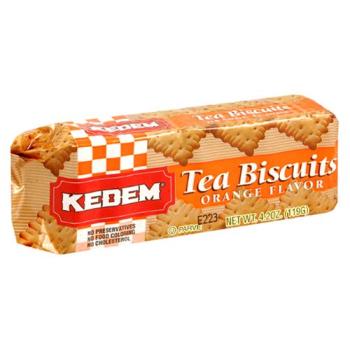 Kosher Kedem Tea Biscuits Orange Flavor 4.2 oz