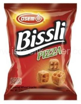 Kosher Osem Bissli Pizza Flavored Wheat Snack 2.5 oz