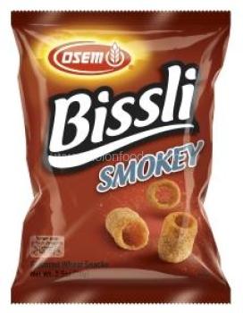Kosher Osem Bissli Smokey Flavored Wheat Snack 2.5 oz