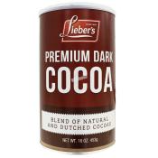 Kosher Lieber's Premium Dark Cocoa 16 oz
