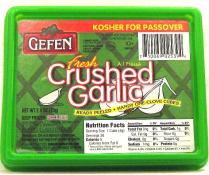 Kosher Gefen Frozen Fresh Crushed Garlic 2.8 oz