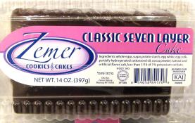 Kosher Zemer Seven Layer Cake 14 oz