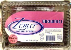 Kosher Zemer Brownies 15 oz