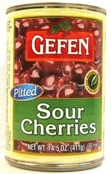Kosher Gefen Sour Pitted Cherries 14.5 oz