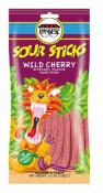 Kosher Paskesz Sour Sticks Wild Cherry Flavored Sticks 3.5 oz