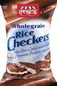 Kosher Paskesz Belgian Chocolate Coated Whole Grain Rice Checkers 3.5 oz.