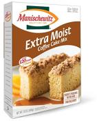 Kosher Manishchewitz Extra Moist Coffee Cake Mix 13 oz