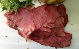 Kosher Shoulder Sliced Pastrami LB.