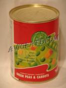 Kosher Yachin Green Peas & Carrots 550gr