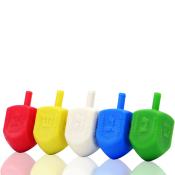 Kosher Plastic Dreidels 4 pcs