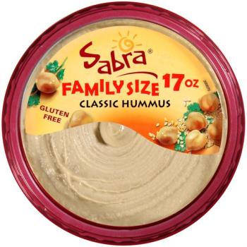 Kosher Sabra Classic Hummus Family Size 17 oz