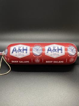 Kosher A&H Beef Salame 14 oz