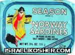 Season norway sardines in olive oil (blue)
