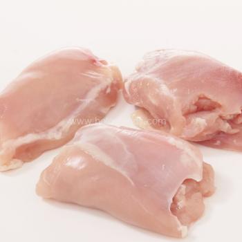 Kosher Skinless Chicken Thighs with Bone-2LB