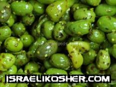 Hot israeli jumbo olives