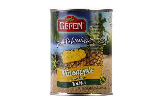 Kosher Gefen Pineapple Tidbits 20 oz