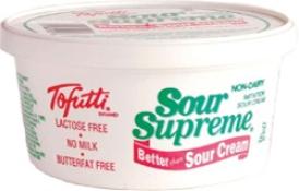 Kosher Tofutti Better Than Sour Cream Original Plain 12 oz