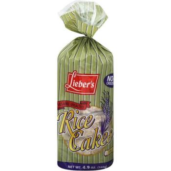 Kosher Lieber's Unsalted Sesame Rice Cakes 4.9 oz,