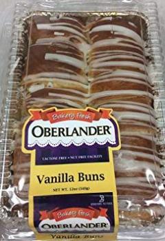 Kosher Oberlander Vanilla Buns 12 oz