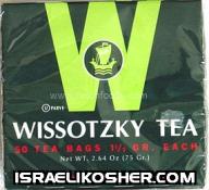 Wissotzky tea classic 25 bags kfp
