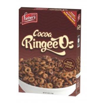 Kosher Lieber's cocoa rings cereal 5.5 oz